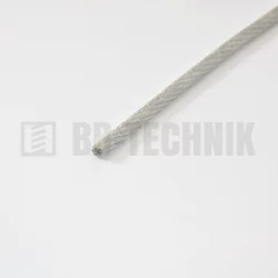 Lano oceľové 1/2mm ZN 6x7 PVC obal