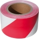Výstražná páska červeno biela 80 mm x 250 m