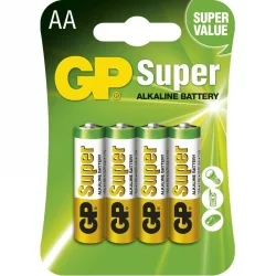 GP Batéria Super Alkalická AA 1,5V balenie 4ks