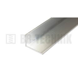 Hliníkový profil L 40x20x2,0x2000 mm hliník neeloxovaný