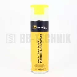 Značkovací sprej žltý 500 ml Gebol