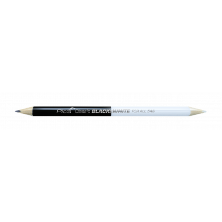 PICA Classic priemyselná ceruzka čierna a biela