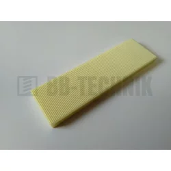 Podložka plastová dištančná 6 mm žltá