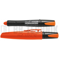 PICA Visor priemyselný voskový značkovač, oranžový Fluorescentný