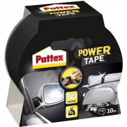 PATTEX Power tape čierna páska textilná 50mm x 10m