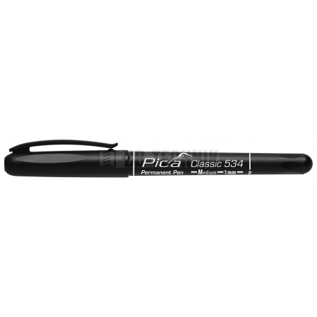 PICA Značkovač čierny tenký pero